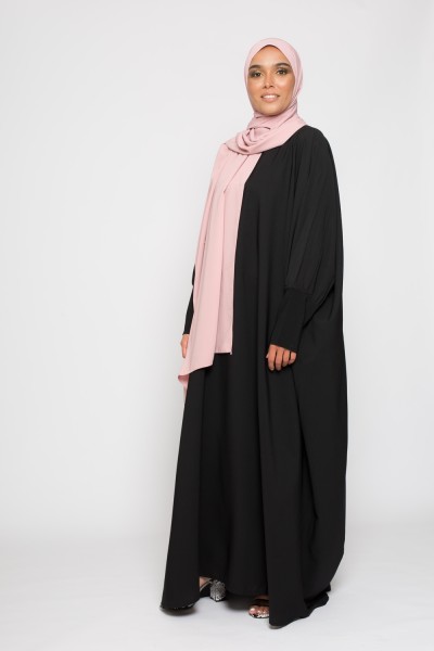 Saudische Abaya schwarz