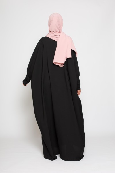abaya saudita negra
