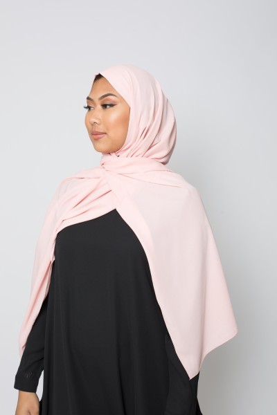 luxury nude chiffon hijab