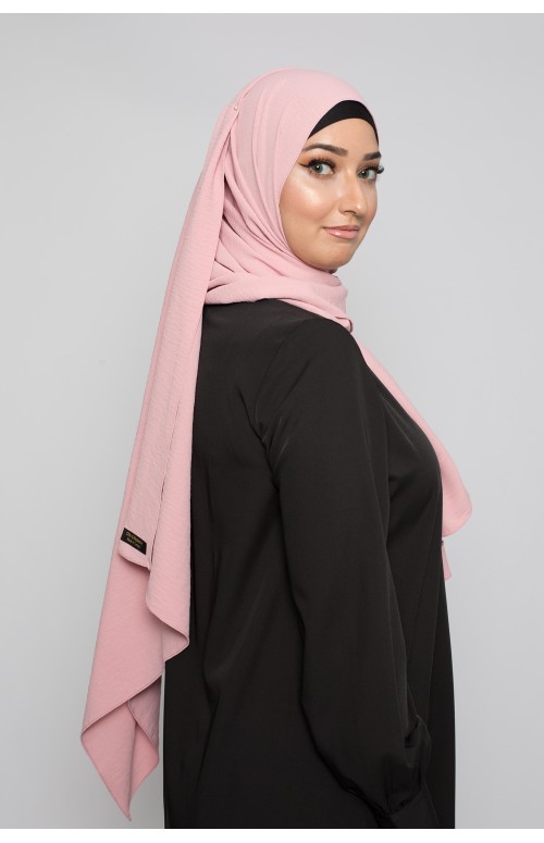 Hijab luxe jazz blush boutique femme musulmane