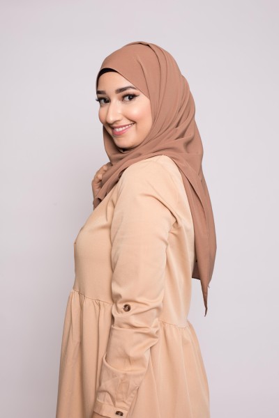Hijab soie de médine viennois