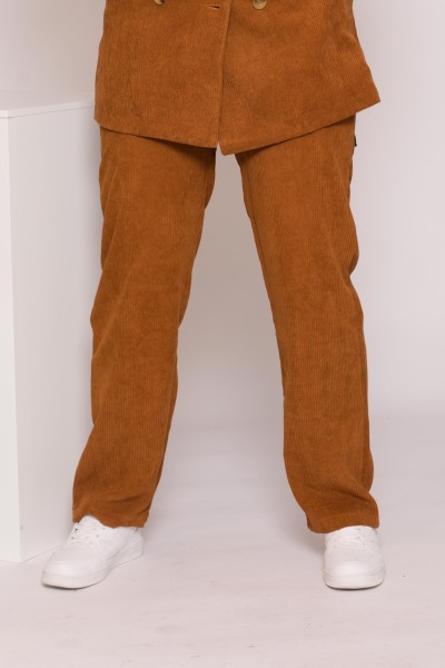 Camel corduroy trousers