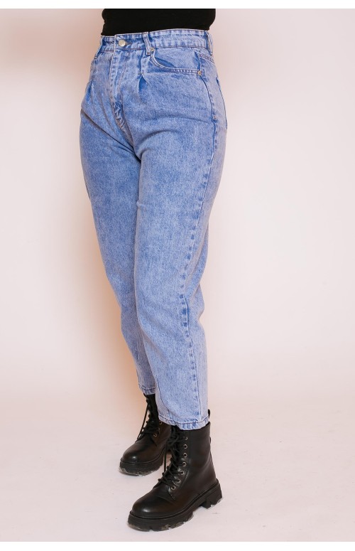 Jeans slouchy bleu pour femme boutique vêtement musulman