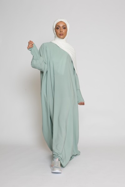 Saudi Abaya wassergrün