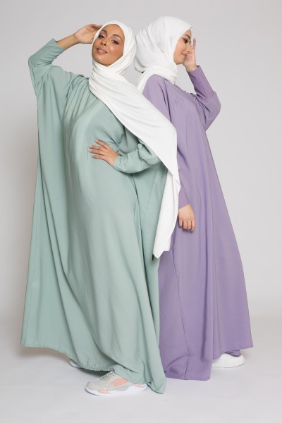 Saudi Abaya wassergrün