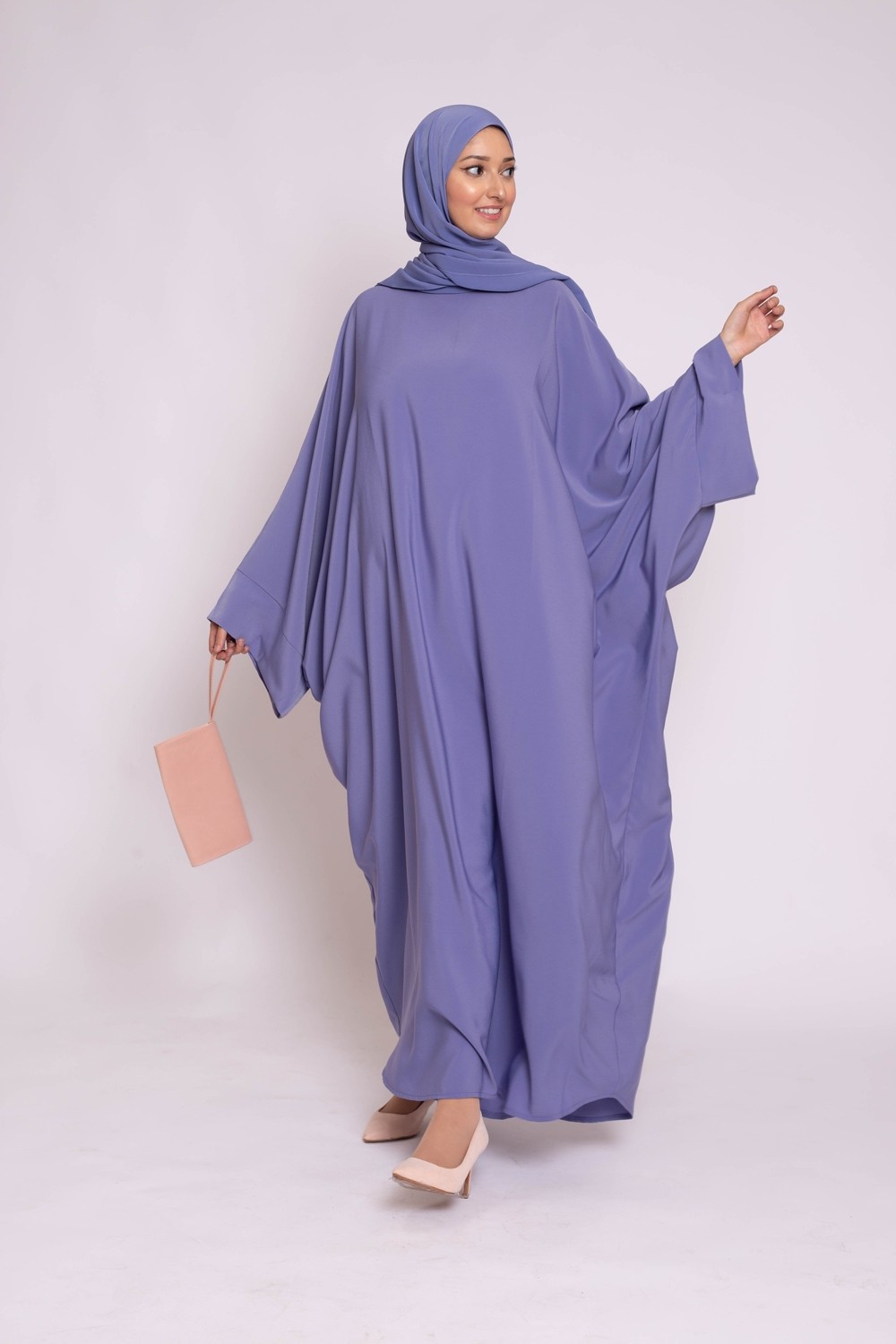 Abaya hijab kristal denim nouveautés mode musulmane boutique pour femme