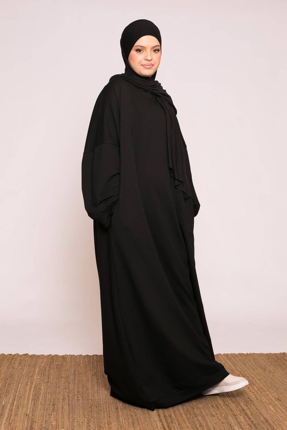 Abaya sweat loose noir