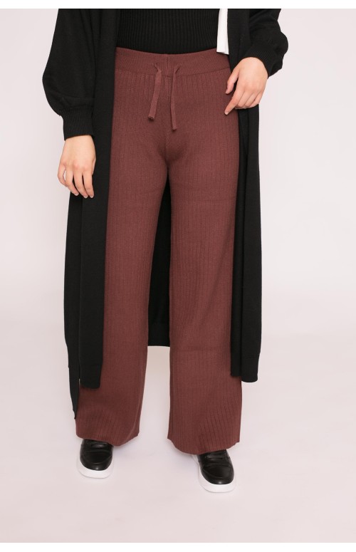 Pantalon large chaud pour femme vêtement modeste fashion