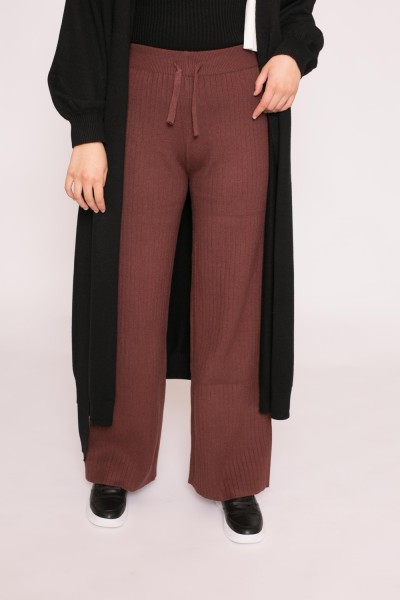 Pantalon large chaud pour femme vêtement modeste fashion