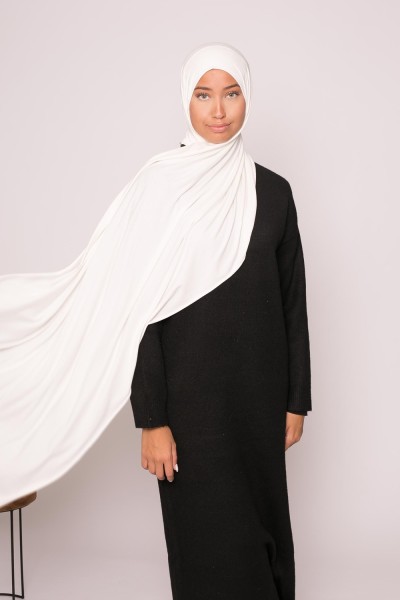 Hijab jersey lux soft off-white