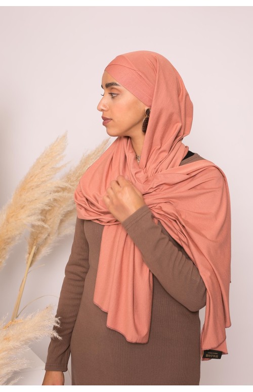 robe pull d'hiver marroné boutique vêtement pour femme musulmane