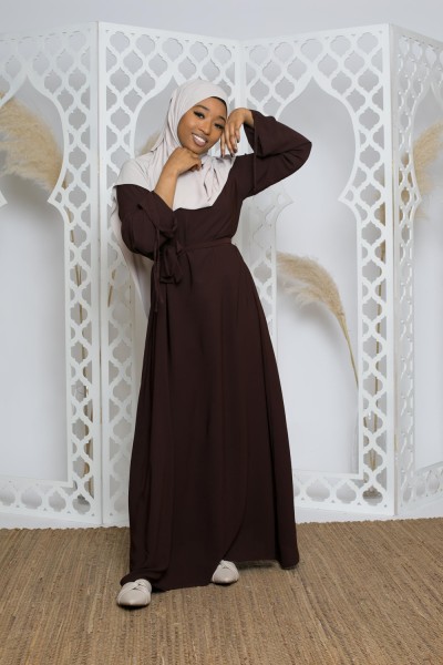 Abaya medina chocolate