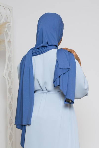Hijab jersey lux soft denim