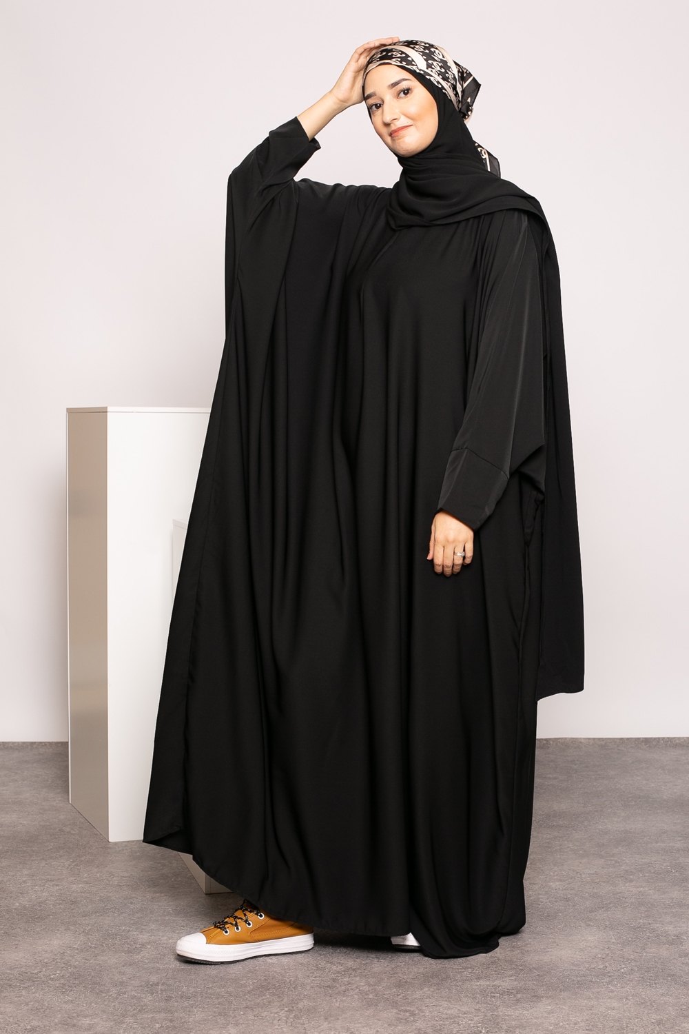 Abaya farasha noir