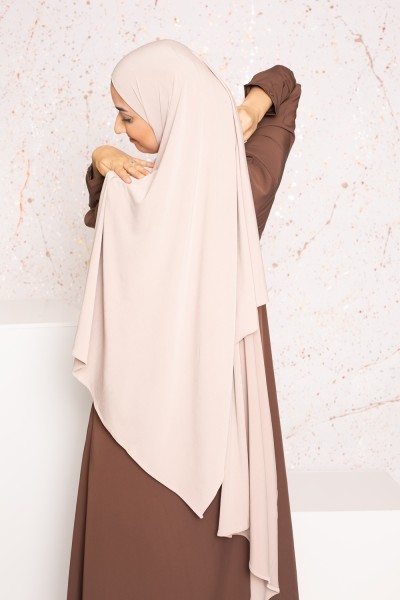 Hijab Premium-Sand-Jersey helltaupe
