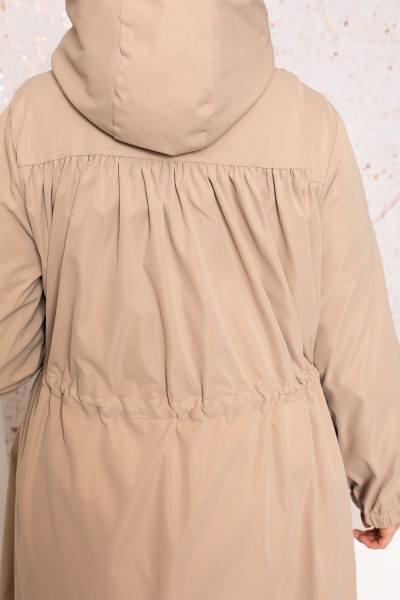 Trench évasée beige collection automne pour femme boutique musulmane