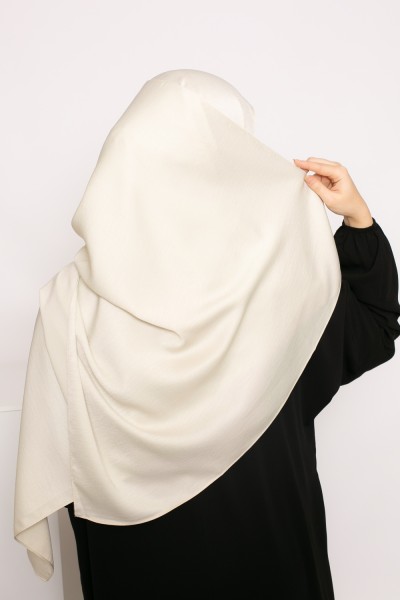 Pastellmandelgrüner, glänzender Premium-Hijab
