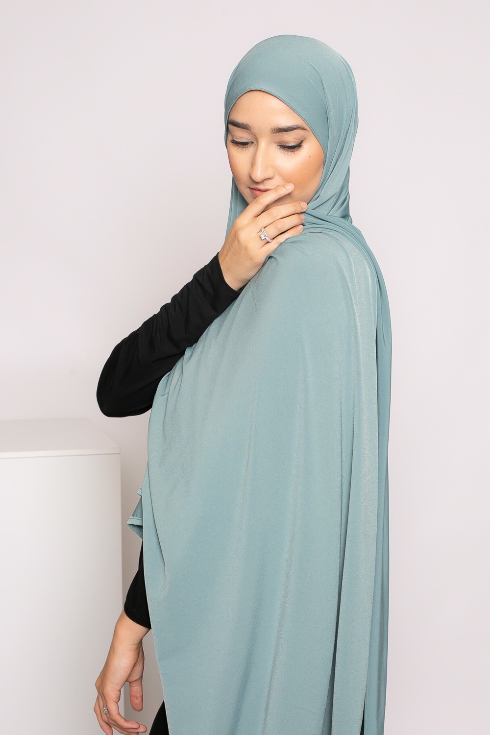 Premium sandy jersey hijab