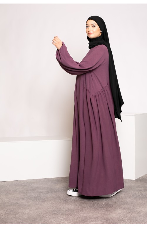 abaya ample manche bouffante jazz boutique hijab musulmane