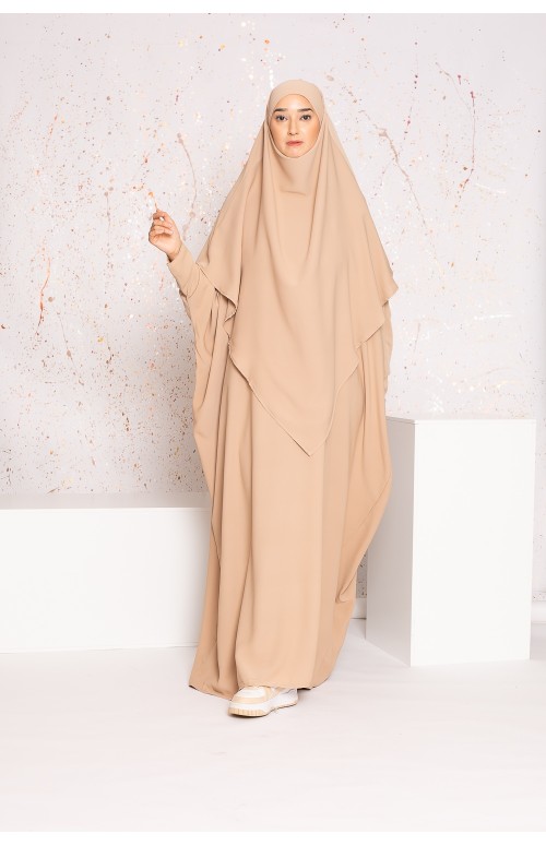 Ensemble abaya khimar tenue islamique