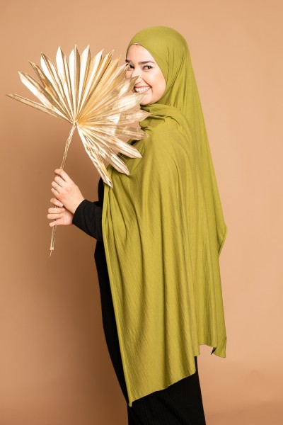 Hijab jersey oliva suave
