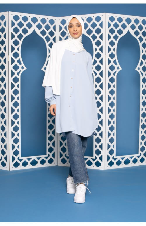 chemise longue pour femme musulmane boutique prêt à porter