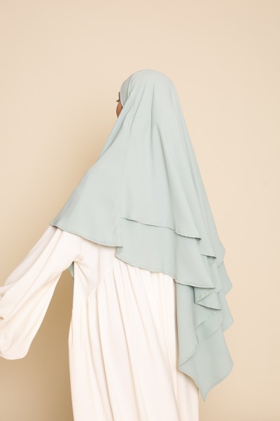 Khimar double sails water green