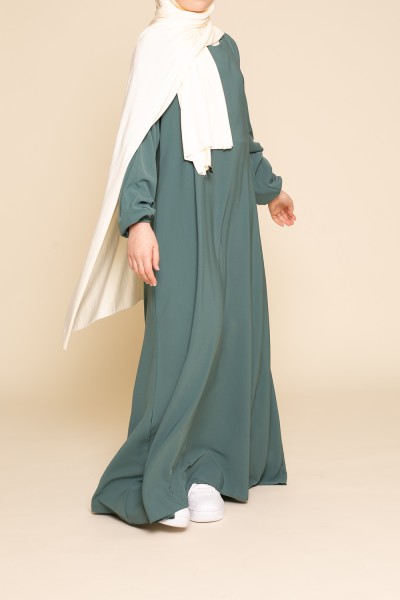 Green medina dress