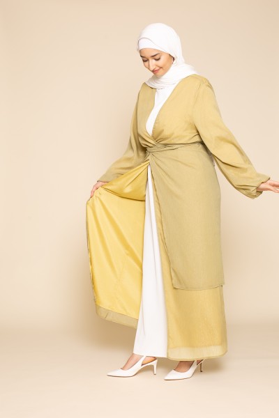 Anise sarong kimono set
