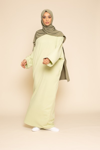 Abaya oversize anis
