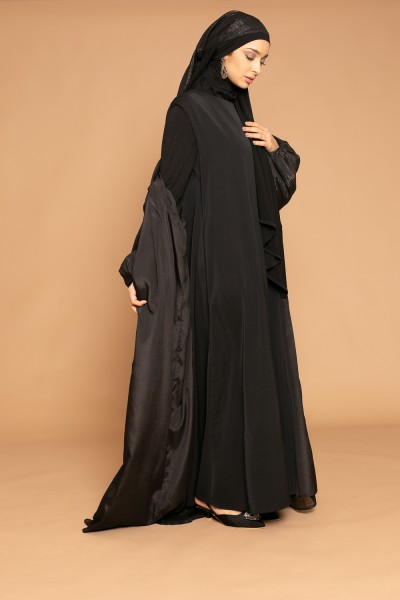 Black medina sleeveless dress