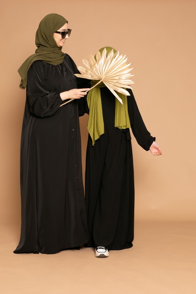 Black medina dress