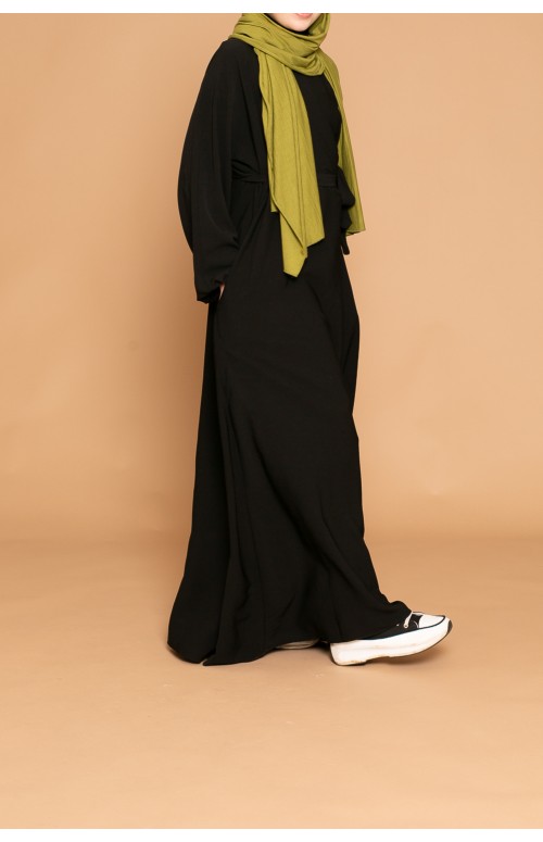 robe en soie de médine pour fille musulmane de moins de 1m65