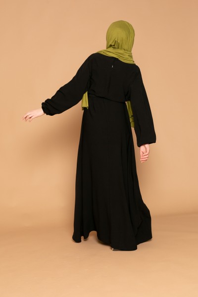 Black medina dress