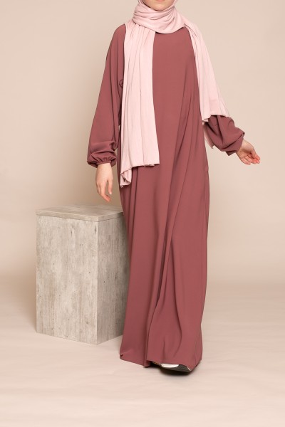 Medina-Kleid in Pflaume