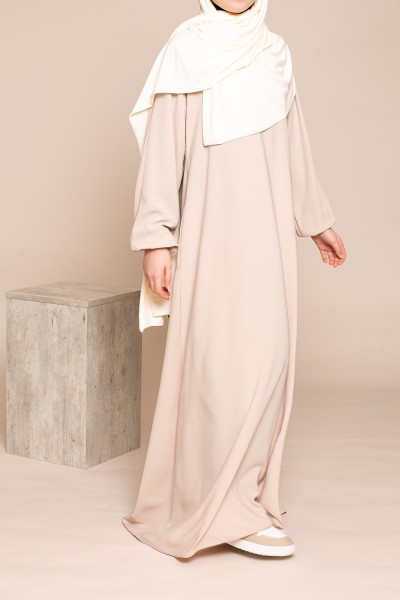 Light taupe medina dress