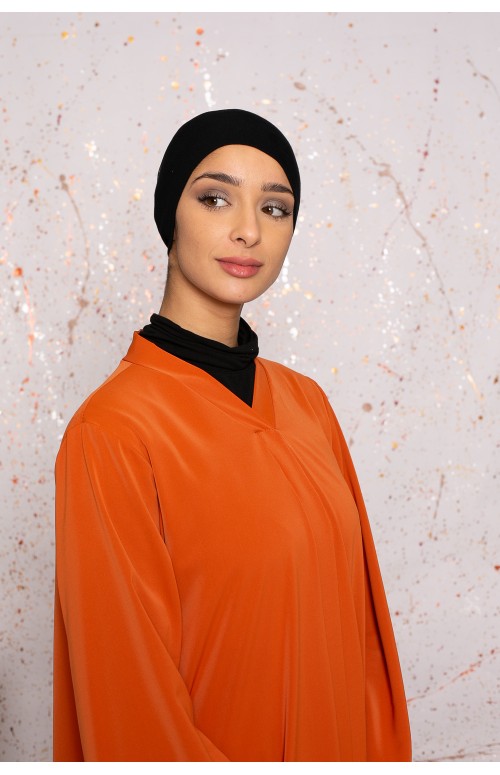 bonnet respirant noir sous hijab boutique musulmane