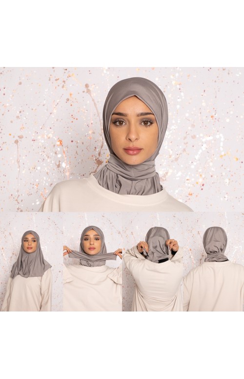 hijab cagoule à enfiler