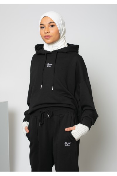 Schwarzes Sportbekleidungsset von Salam