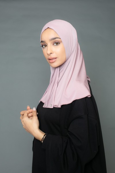 Hijab einfach altrosa