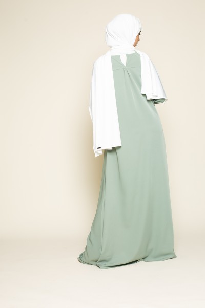 Wassergrünes Eva-Kleid