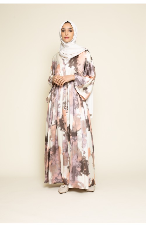 robe longue imprimé printemps été pour femme musulmane boutique moderne