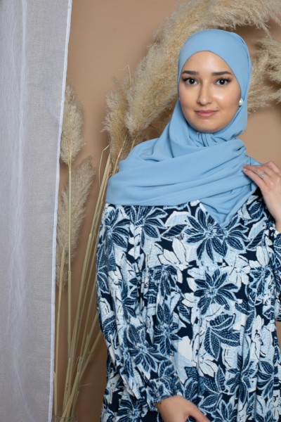 hijab prêt à nouer soie de medine