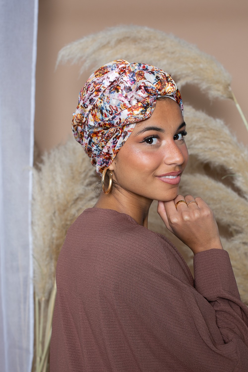 turban hijab wedding
