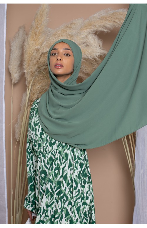 hijab prêt à nouer soie de Médine