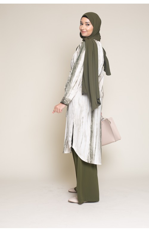 tunique longue chic et classe pour femme boutique musulmane moderne