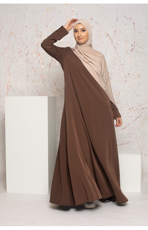 robe longue évasée pour femme musulmane boutique moderne