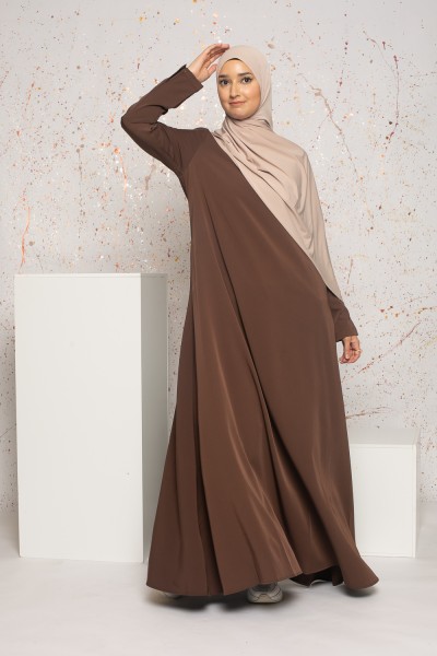 robe longue évasée pour femme musulmane boutique moderne