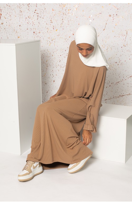 abaya oversize jeune fille