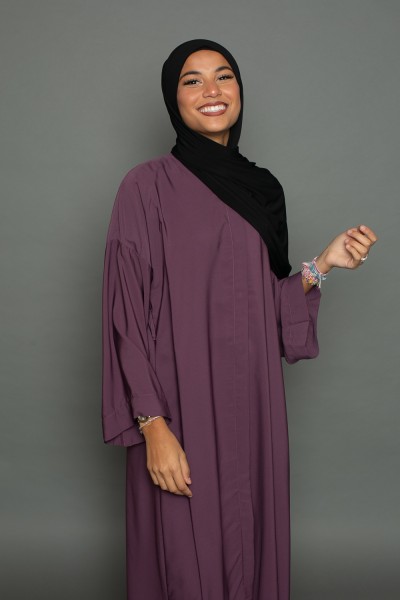 Hijab listo para atar jersey arena premium negro